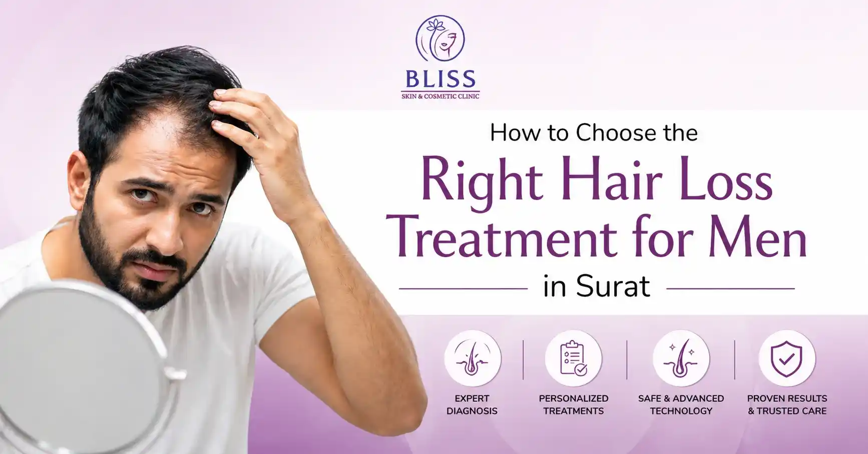 Hair Loss Treatment for Men in Surat