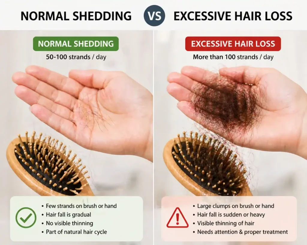 normal-vs-excessive-hair-shedding