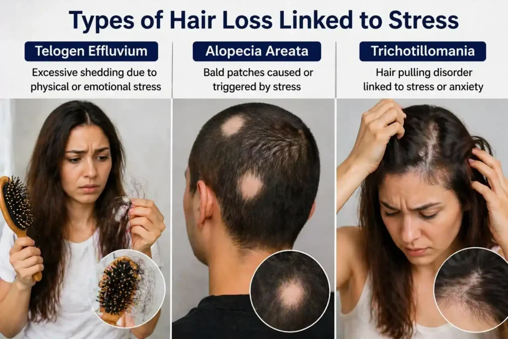 types-of-stress-hair-loss